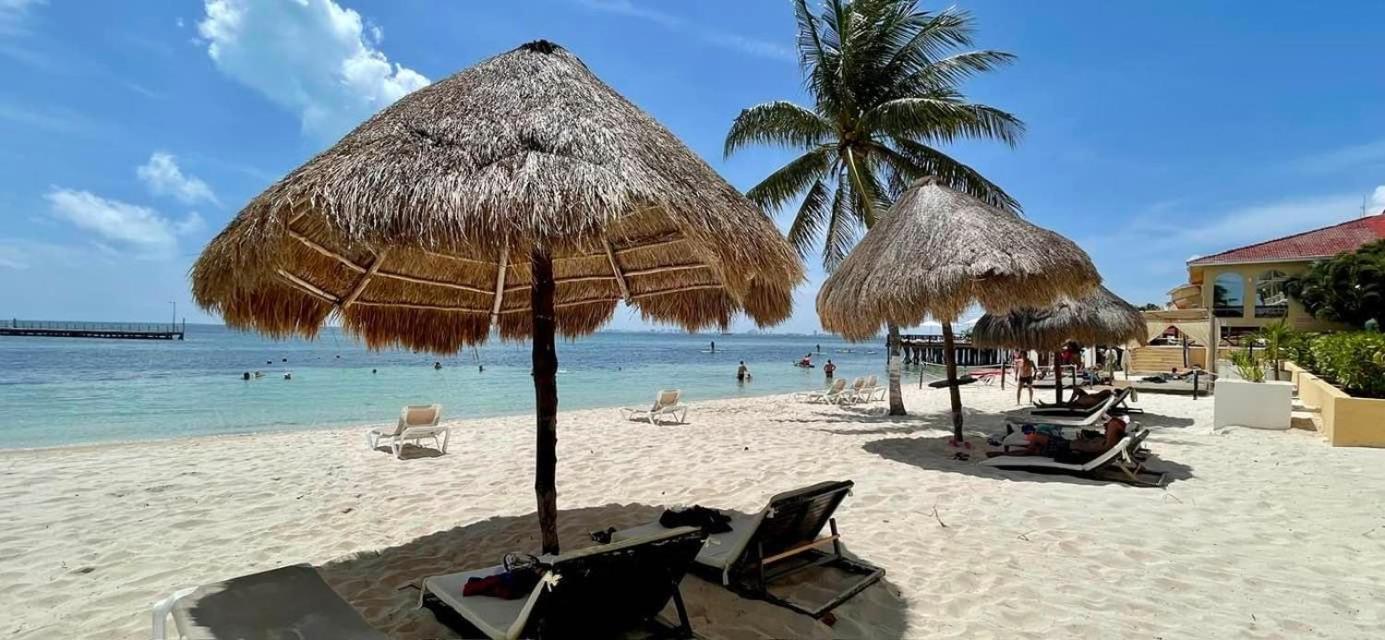 Caribbean Apartment แคนคูน ภายนอก รูปภาพ