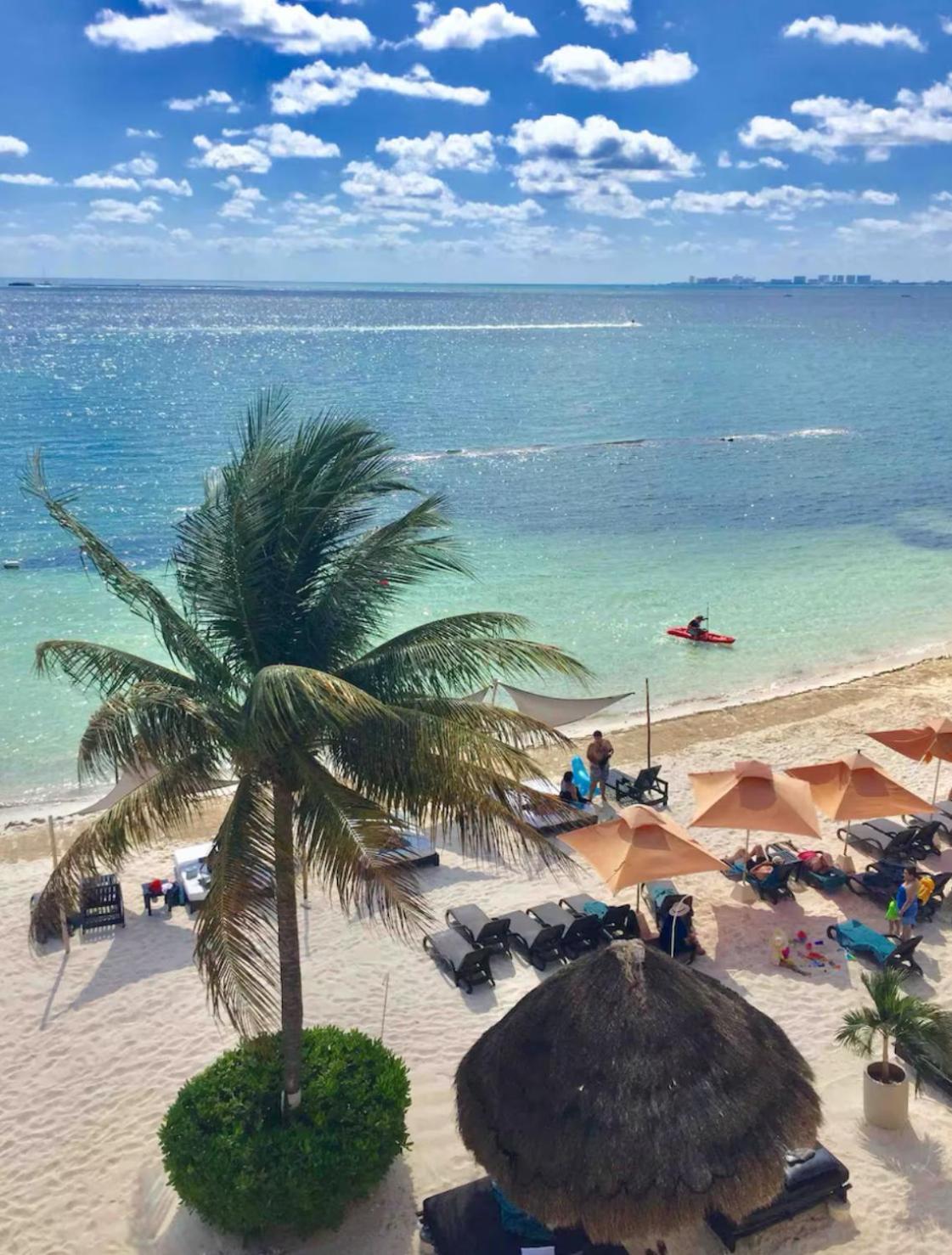 Caribbean Apartment แคนคูน ภายนอก รูปภาพ